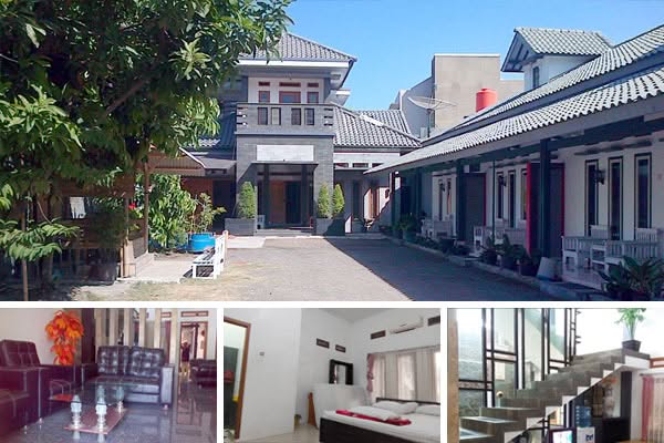 Homestay Pantai Timur Pangandaran 3 Kamar Kapasitas 20 Orang