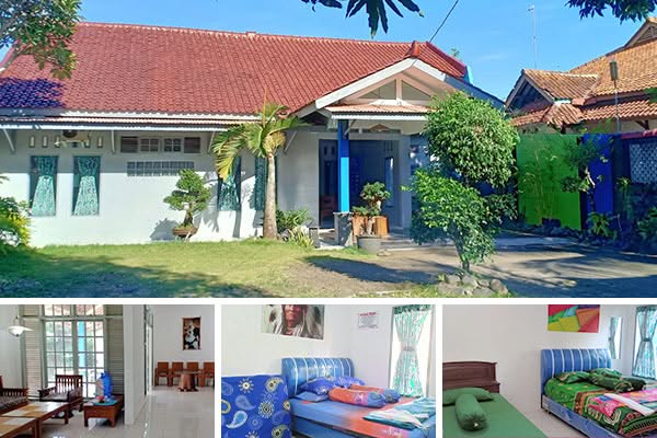 Homestay di Pantai Timur Pangandaran Kapasitas 20-30 Orang