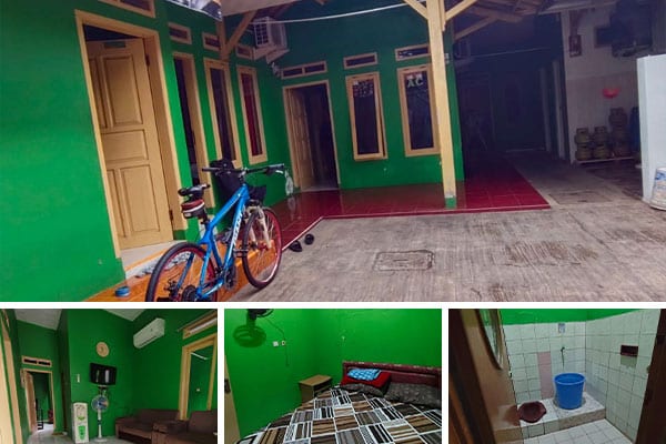 Homestay Pantai Barat Pangandaran. Homestay Kapasitas 25 Orang di Pantai Barat Pangandaran dekat pantai